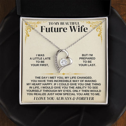To My Future Wife - Forever Love Necklace Gift Set - SS338