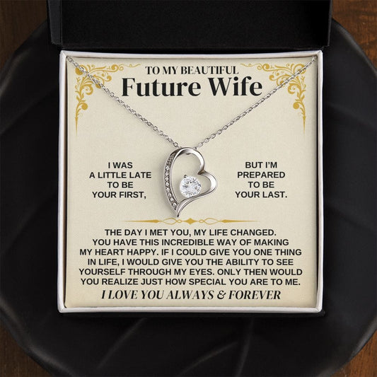 To My Future Wife - Forever Love Necklace Gift Set - SS338