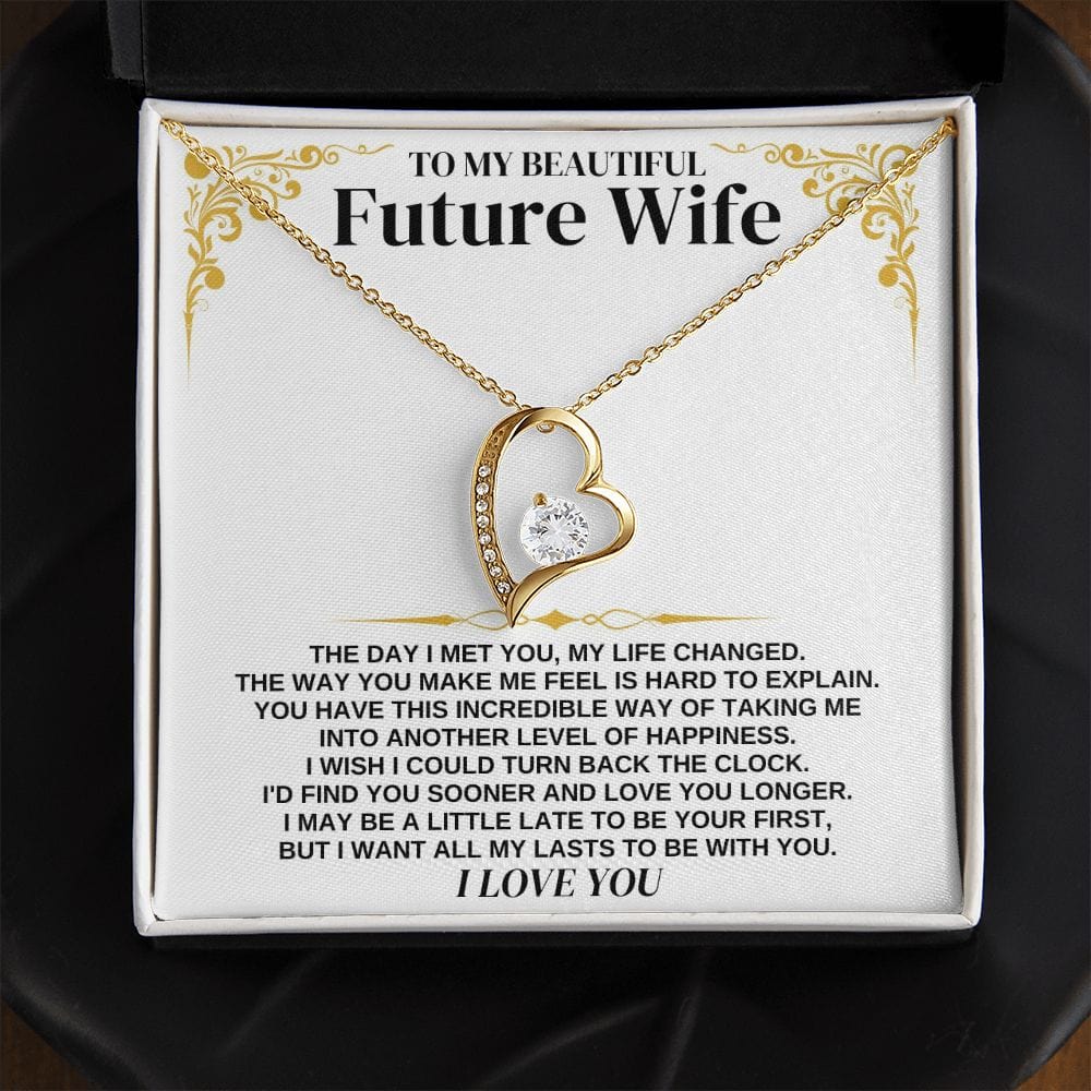 To My Future Wife - Forever Love Necklace Gift Set - SS339