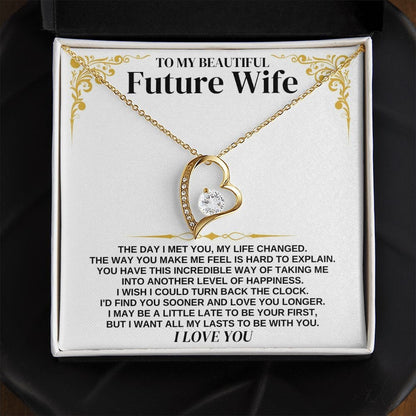To My Future Wife - Forever Love Necklace Gift Set - SS339