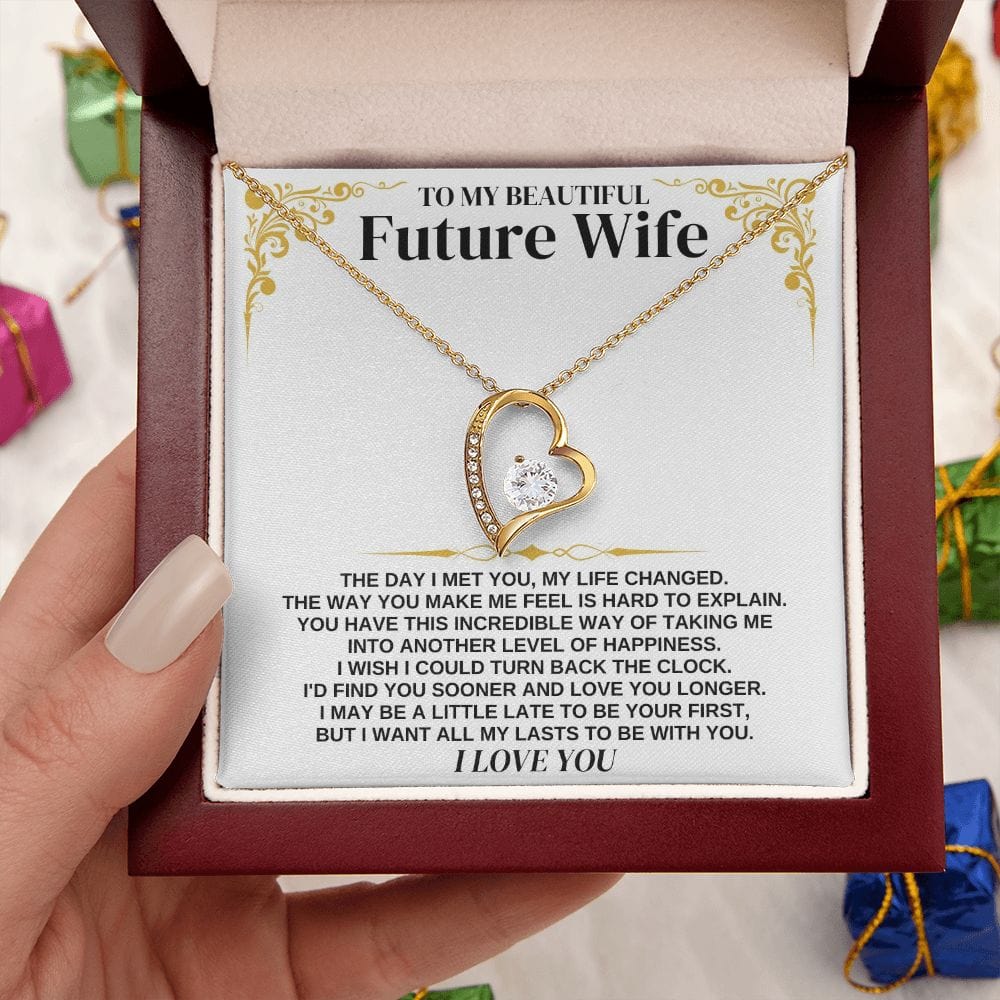 To My Future Wife - Forever Love Necklace Gift Set - SS339