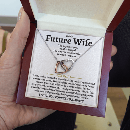 To My Future Wife - Intertwined Hearts Gift Set - SS40