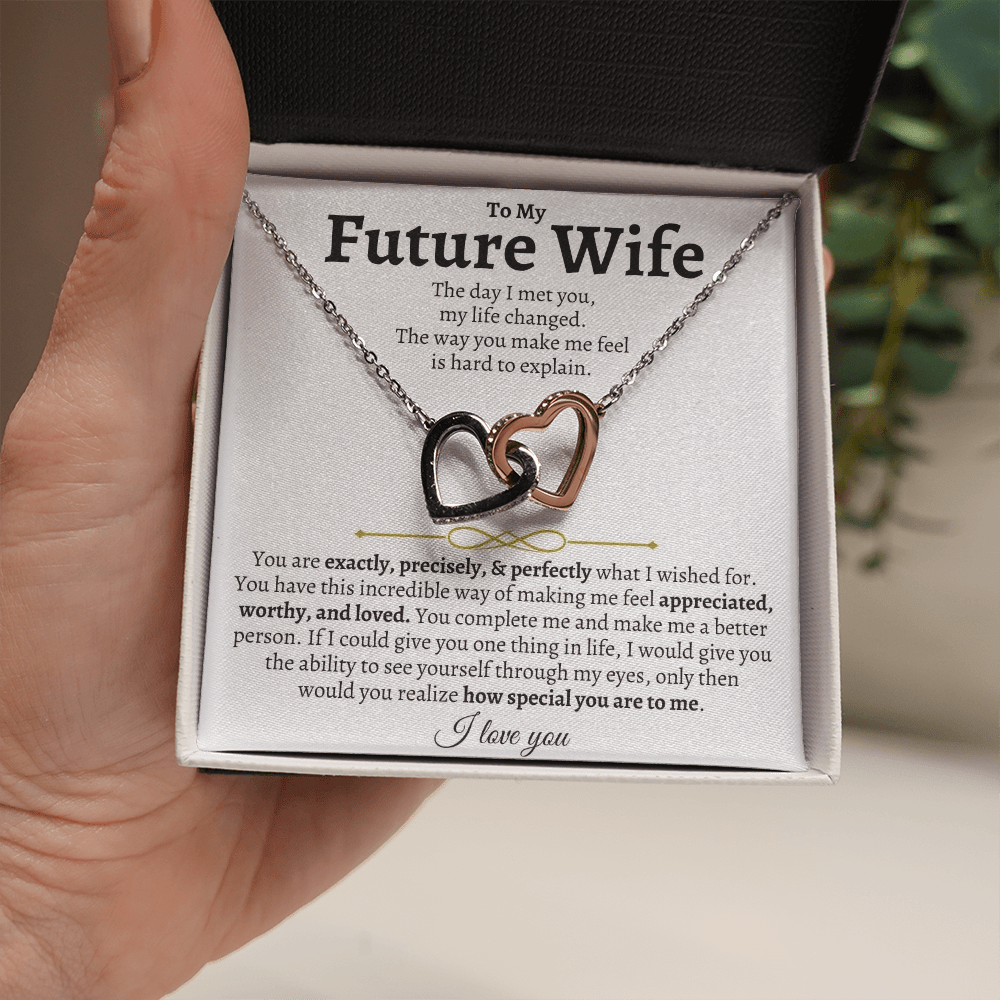 To My Future Wife - Intertwined Hearts Gift Set - SS41