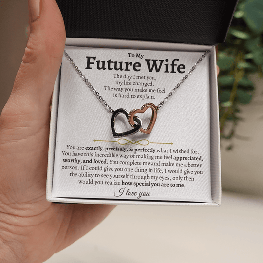 To My Future Wife - Intertwined Hearts Gift Set - SS41
