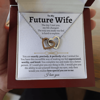 To My Future Wife - Intertwined Hearts Gift Set - SS41