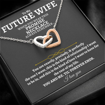To My Future Wife - Intertwined Hearts Gift Set - SS77