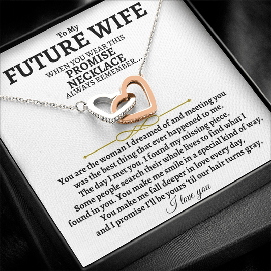 To My Future Wife - Intertwined Hearts Gift Set - SS82
