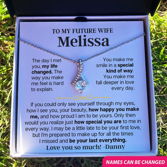 To My Future Wife - Personalized Gift Set - SS194