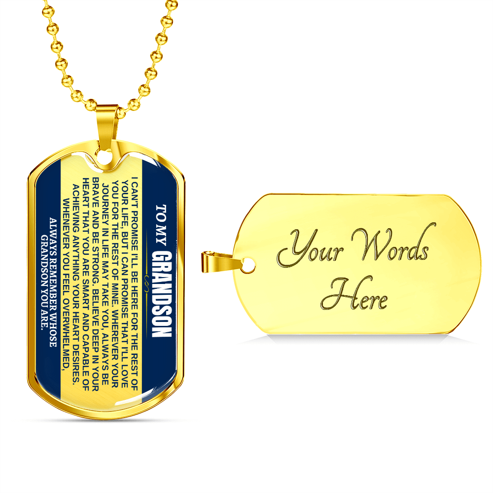 To My Grandson - Beautiful Love Tag - Gift Set - SS293