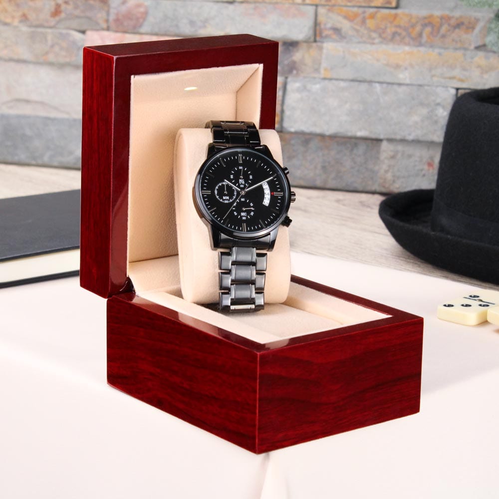 To My Grandson - Engraved Premium Watch - SS146V2