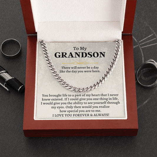 To My Grandson - Part Of My Heart - Gift Set - SS150