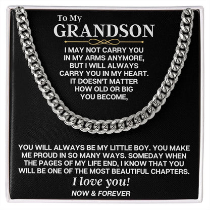 To My Grandson - You Make Me Proud - Gift Set - SS270GS