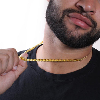 To My Man - Cuban Link - Special Gift Set - SS166V2