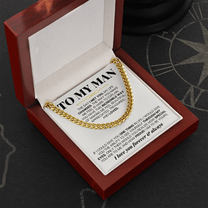 To My Man - Cuban Link - Special Gift Set - SS257