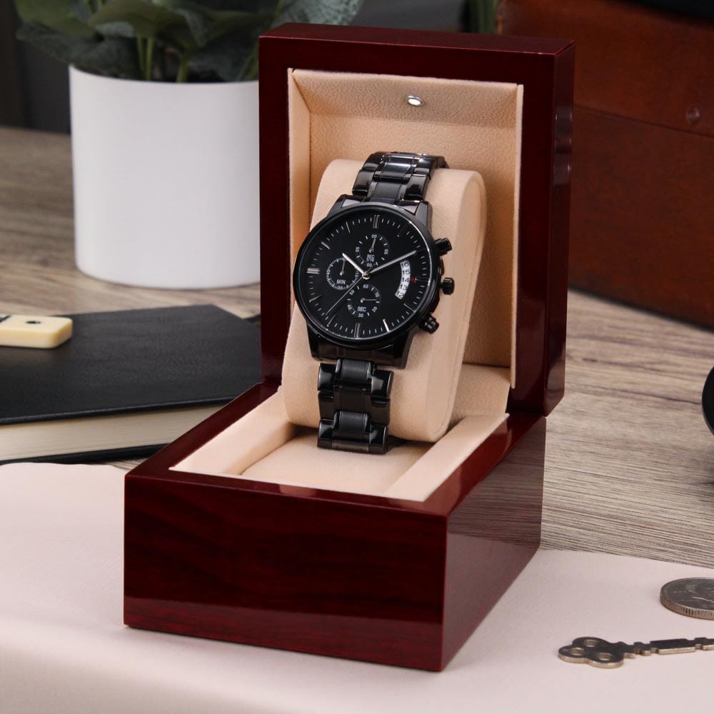 To My Man - Engraved Premium Watch - SS165