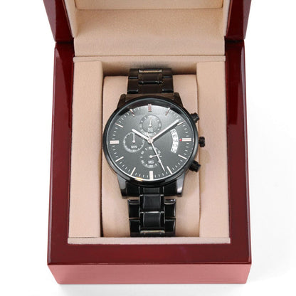 To My Man - Luxury Engraved Watch - SS18