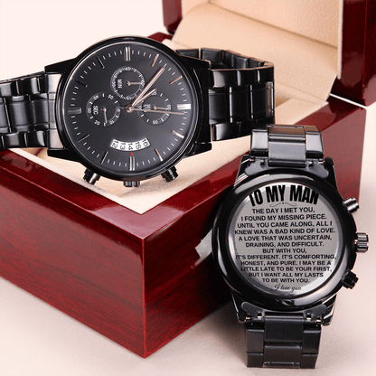 To My Man - Luxury Engraved Watch - SS18