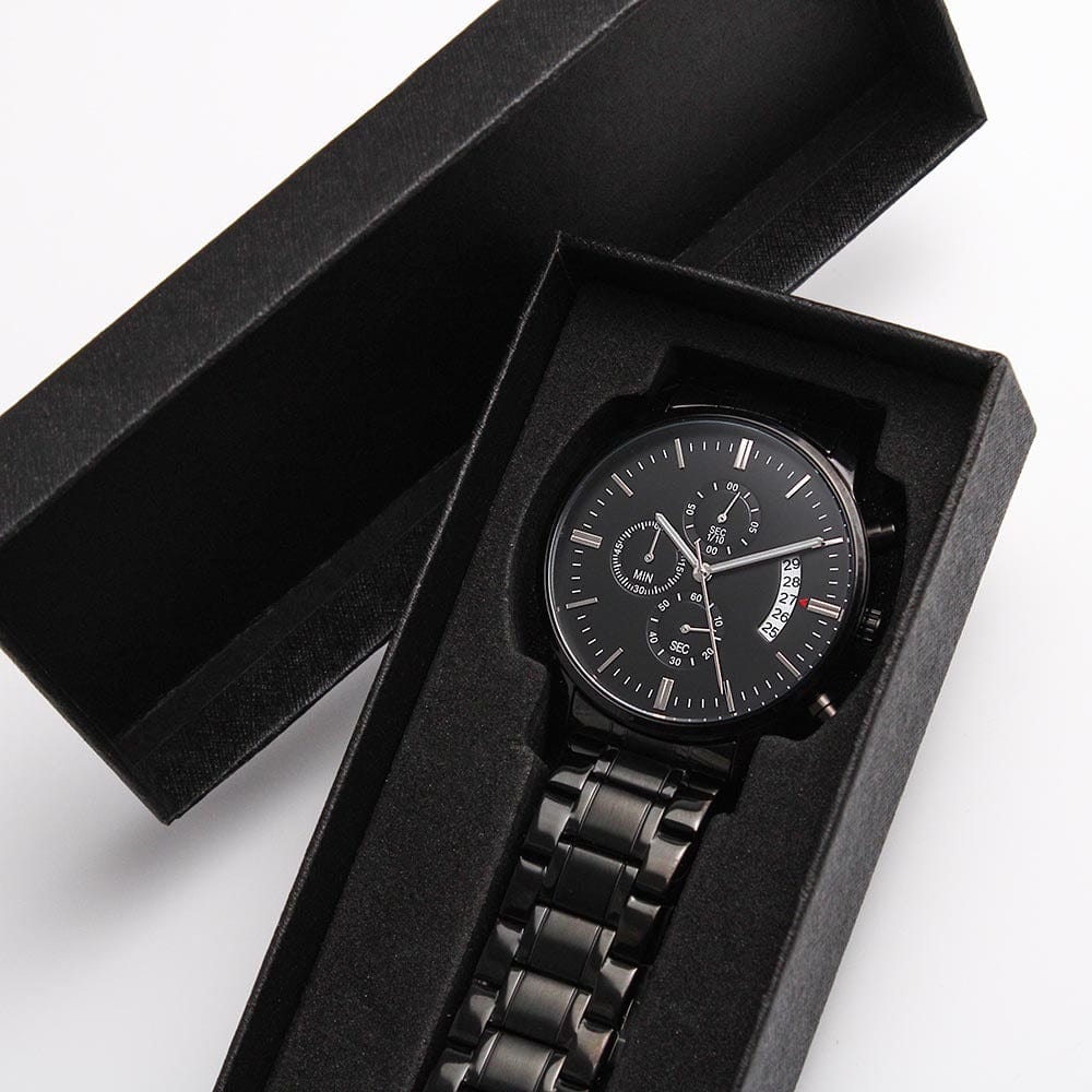 To My Man - Luxury Engraved Watch - SS26