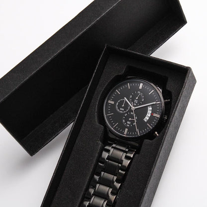 To My Man - Luxury Engraved Watch - SS26
