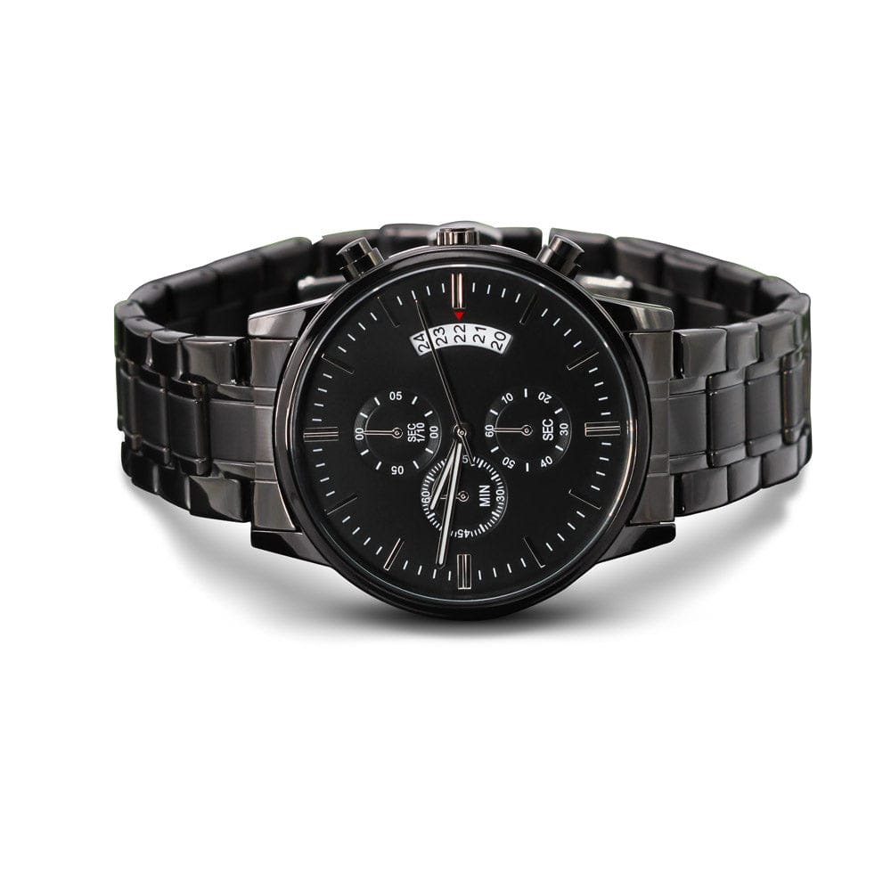 To My Man - Luxury Engraved Watch - SS55