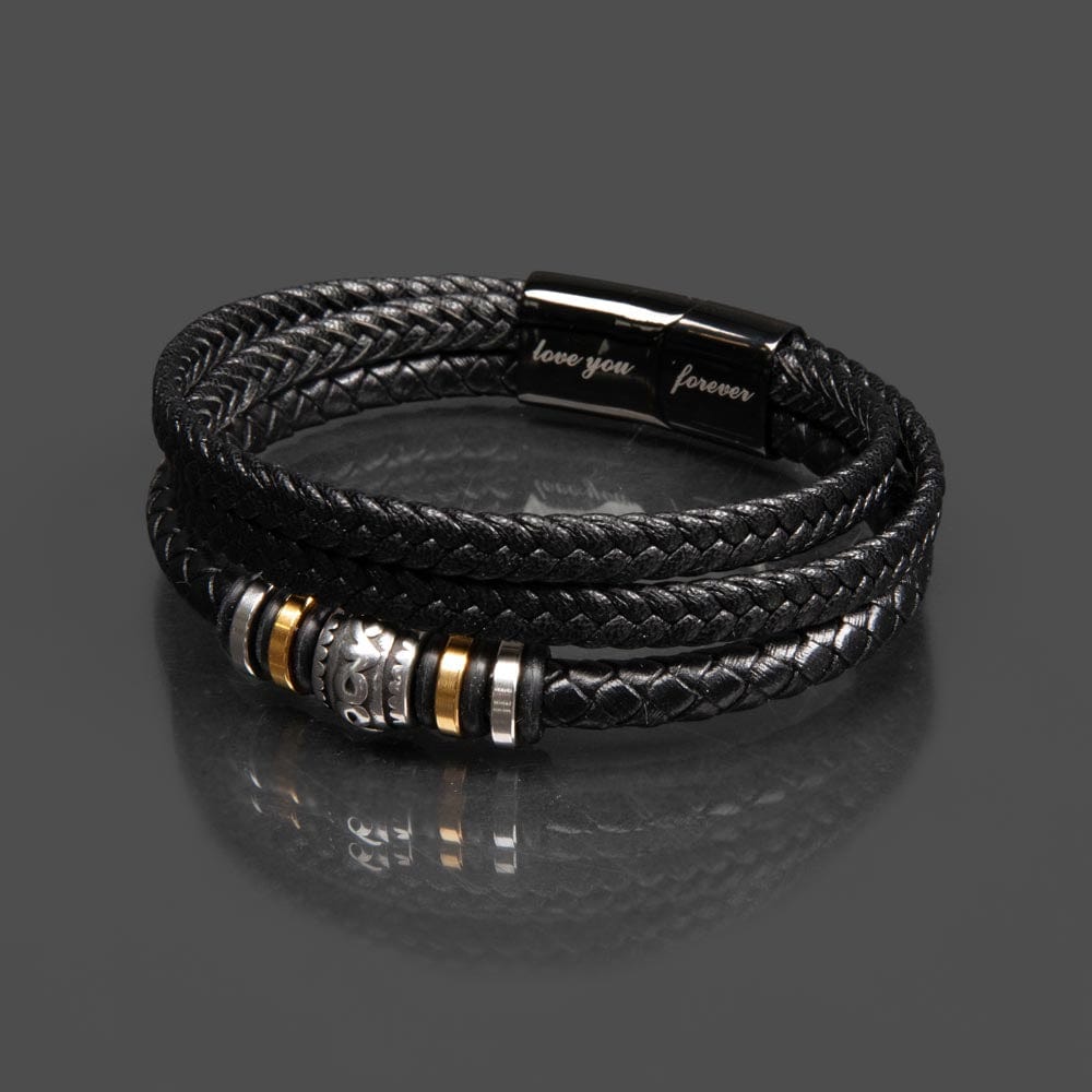 To My Man | My Missing Piece | Braided Bracelet Gift Set - SS584