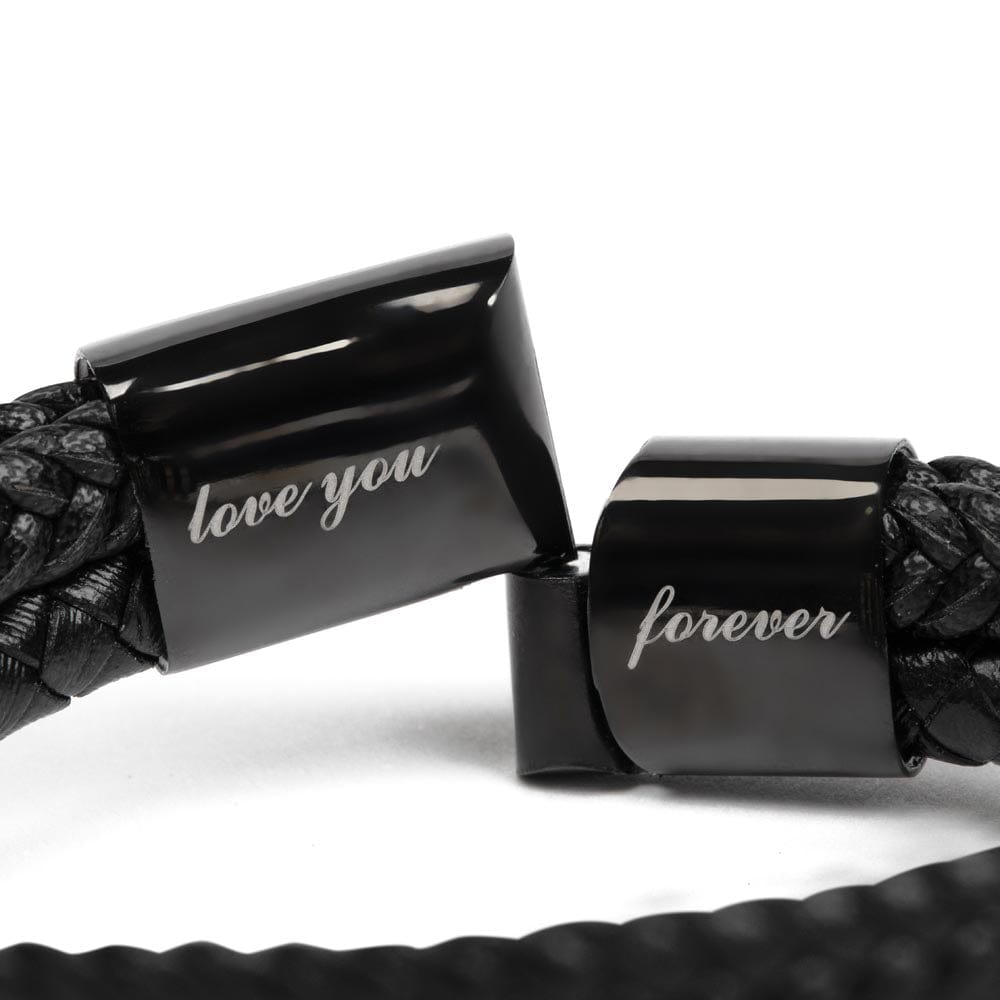 To My Man | My Missing Piece | Braided Bracelet Gift Set - SS584