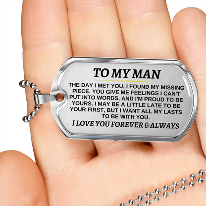 To My Man | The Day I Met You | Beautiful Love Tag - SS295