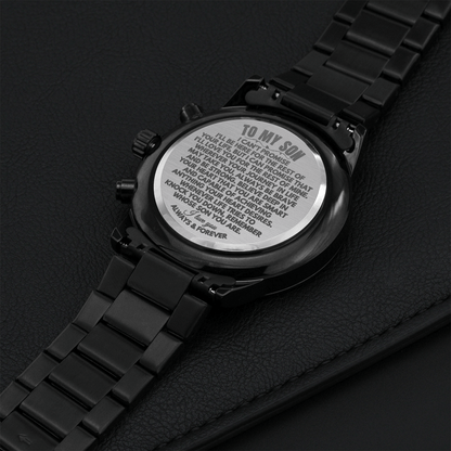 To My Son - Engraved Premium Watch - SS146S