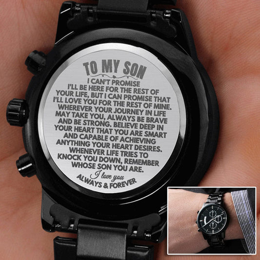 To My Son - Engraved Premium Watch - SS146S