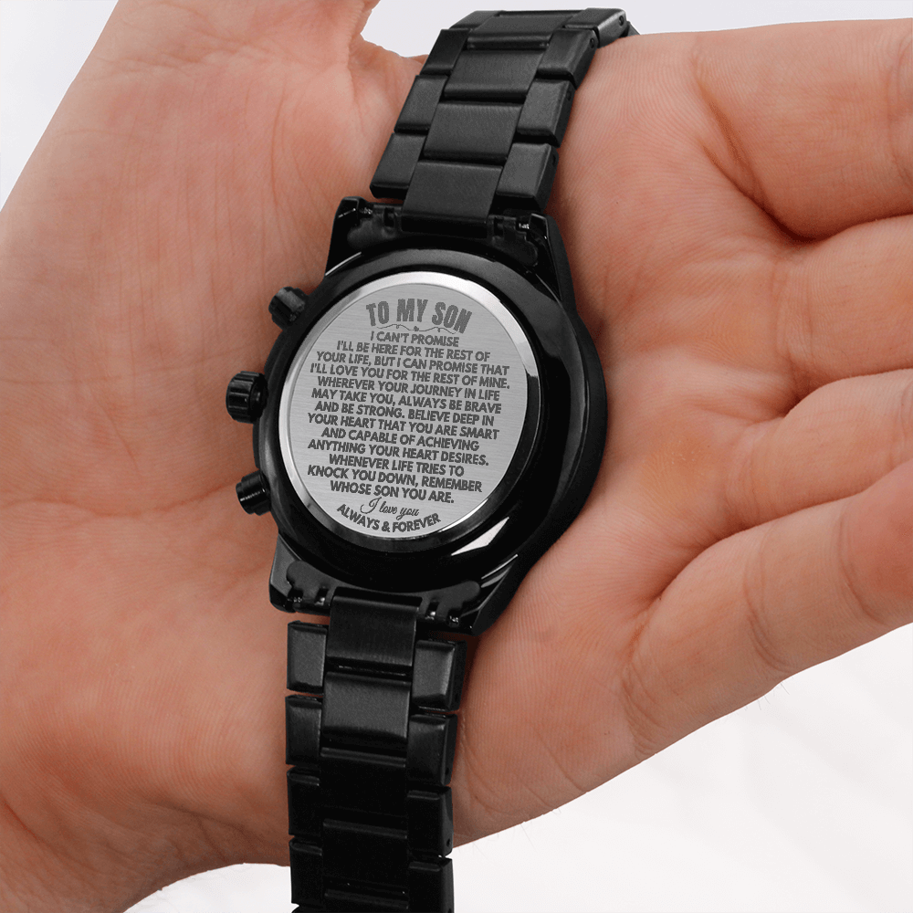 To My Son - Engraved Premium Watch - SS146S