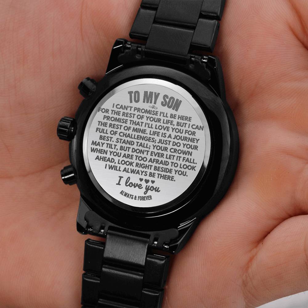 To My Son - Engraved Premium Watch - SS426W