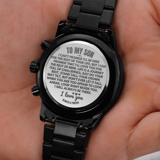 To My Son - Engraved Premium Watch - SS426W
