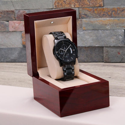 To My Son - Engraved Premium Watch - SS426W