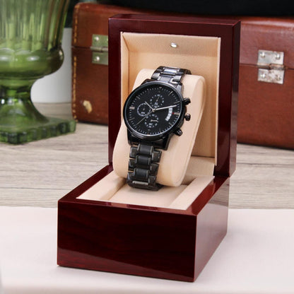 To My Son - Engraved Premium Watch - SS426W