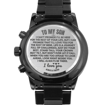 To My Son - Engraved Premium Watch - SS426W