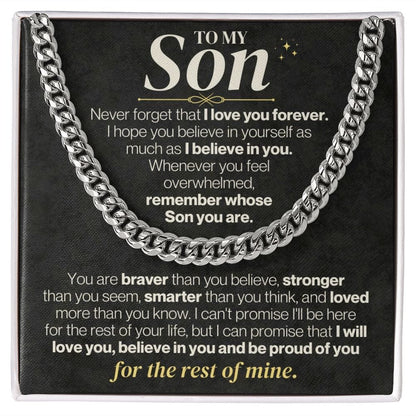 To My Son - I Love You Forever - Gift Set - SS331