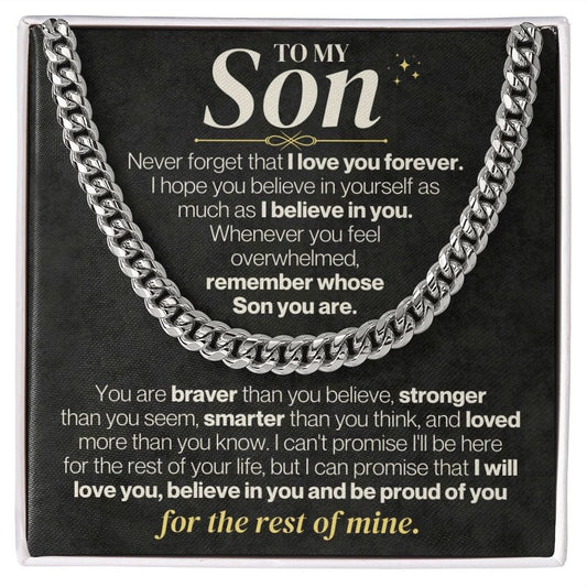 To My Son - I Love You Forever - Gift Set - SS331