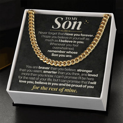 To My Son - I Love You Forever - Gift Set - SS331