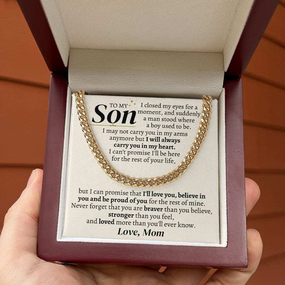 To My Son - I May Not Carry In My Arms Anymore - Gift Set - SS329
