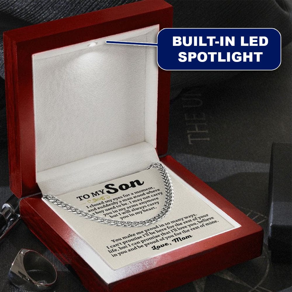 To My Son - Love Mom - Forever Linked Gift Set - SS449