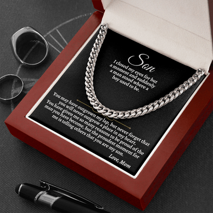 To My Son - Love, Mom - Gift Set - SS31