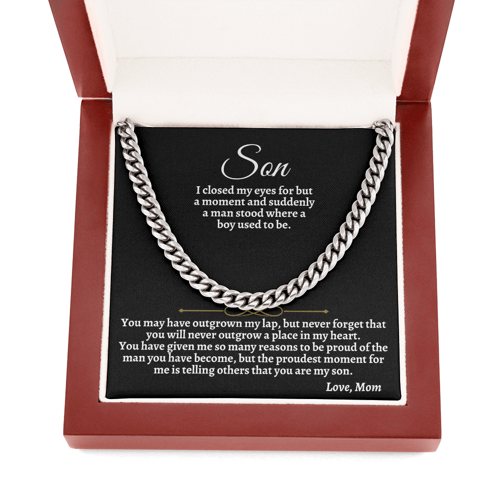 To My Son - Love, Mom - Gift Set - SS31