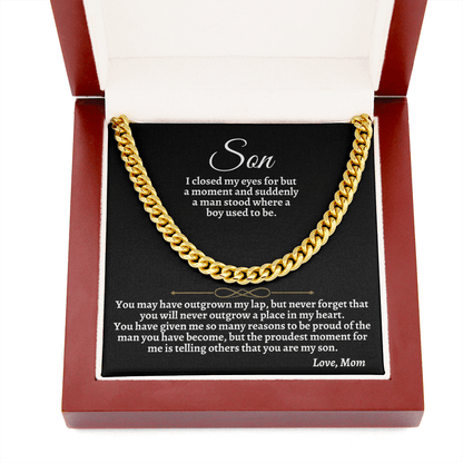 To My Son - Love, Mom - Gift Set - SS31