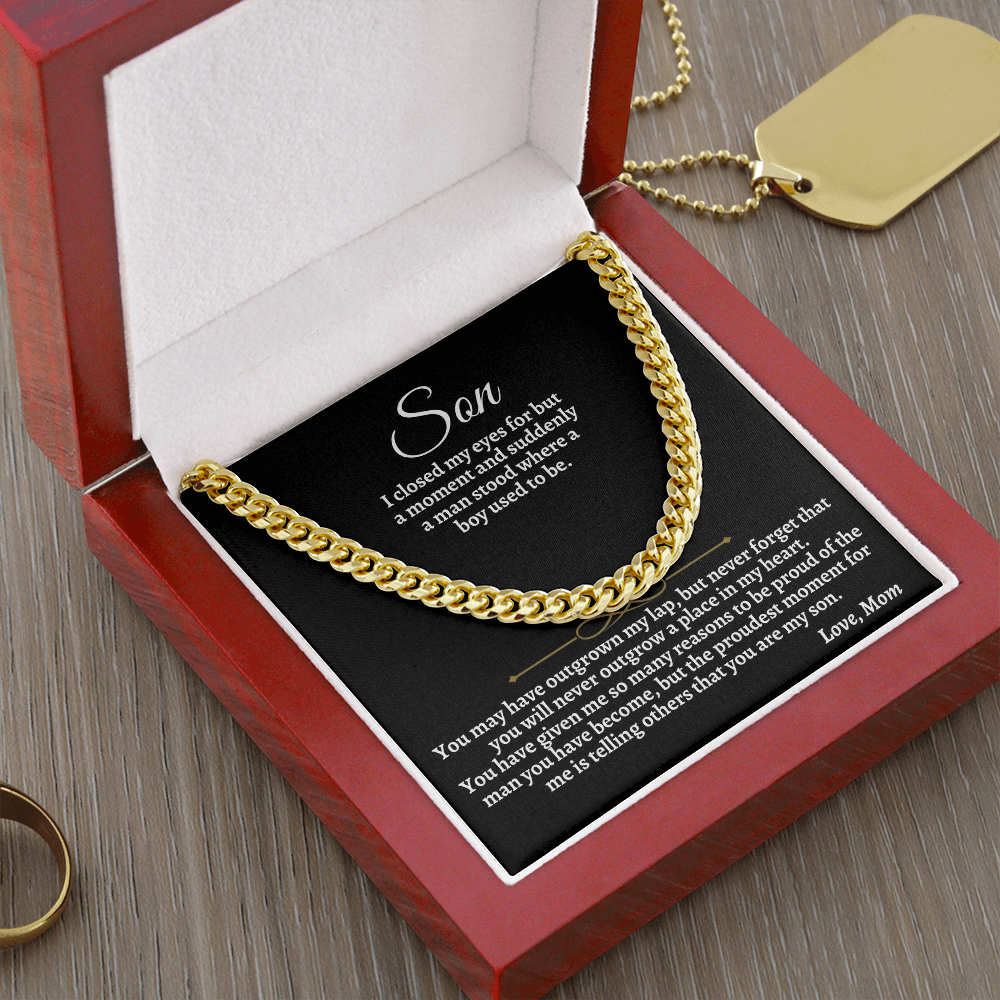 To My Son - Love, Mom - Gift Set - SS31