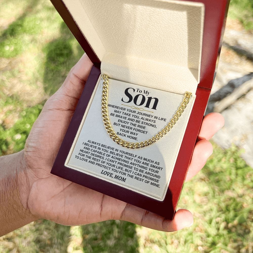To My Son - Love Mom - Gift Set - SS319