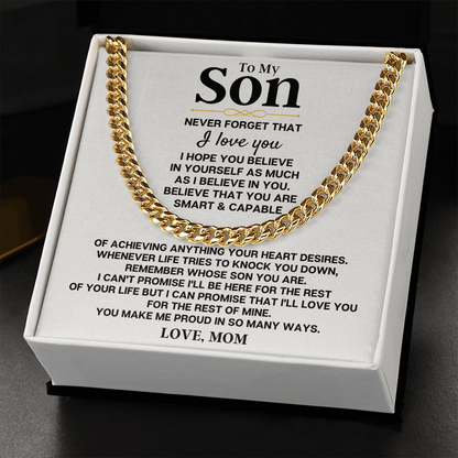 To My Son - Love, Mom - Special Gift Set - SS268