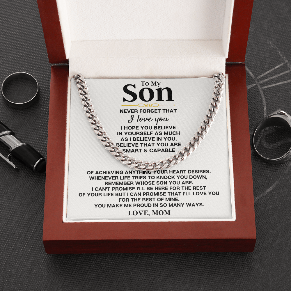 To My Son - Love, Mom - Special Gift Set - SS268