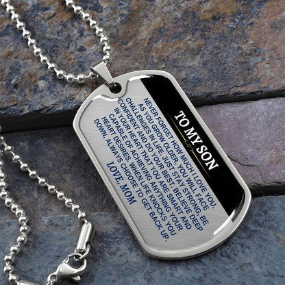 To My Son - Love, Mom - Love Tag - SS290