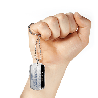 To My Son - Love, Mom - Love Tag - SS290