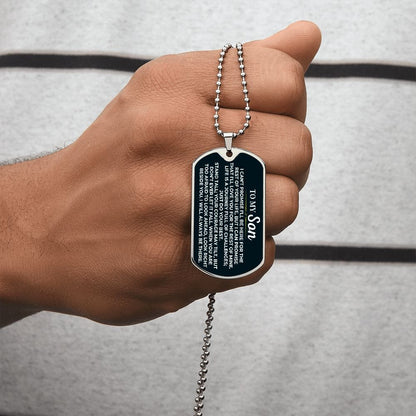 To My Son - Love Tag - SS426-DT
